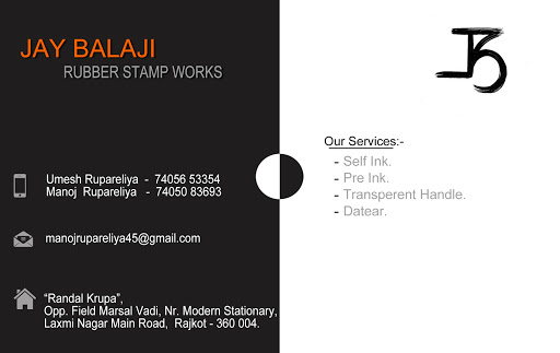 Jai Balaji Rubber Stamp Works, 