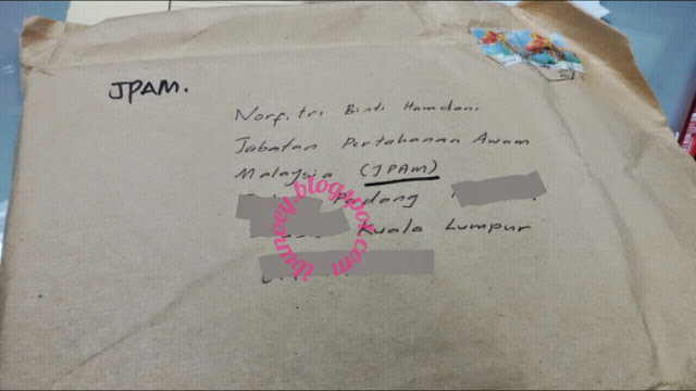 surat, give away pejabat pos, Kementerian Pertahanan, Jabatan Pertahanan Awam Malaysia