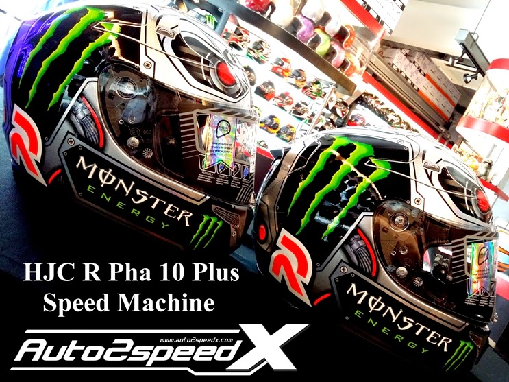 หมวกกันน็อค HJC RPHA10 Plus SpeedMachine Limited HELMET