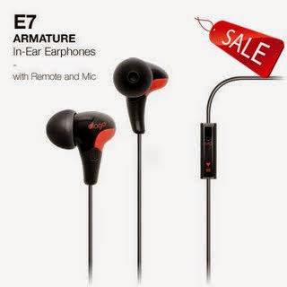 elago E7 ARMATURE In-Ear Noise-Reducing Earphones (Compatible iPhone 4, 1G/3GS; Control-Talk with Built In Microphone)