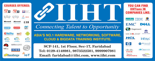IIHT, S.C.F. 141, 1st Floor, Sector 17, Faridabad, Haryana 121002, India, Networking_Training_Institute, state HR