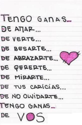 Lindas frases de amor para dedicar a vos
