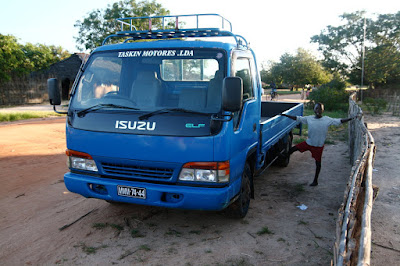 Truck for transporting Jatropha