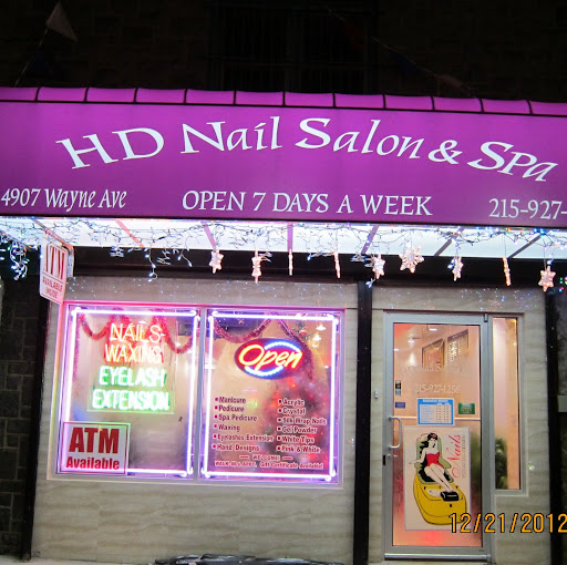 HD Nail Salon & Spa. logo