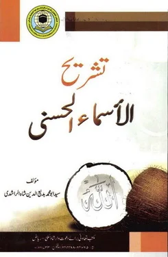 Tashreeh Al Asma-ul-Husna by Shaykh Badee ud-Deen Shah Rashdi