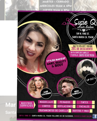 Susie Q Hair Salon logo