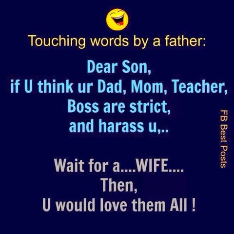 Father son wife boss mom teacher