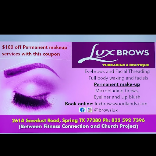 Lux Brows Threading (Microblading, Waxing and Eyelash Extensions) logo