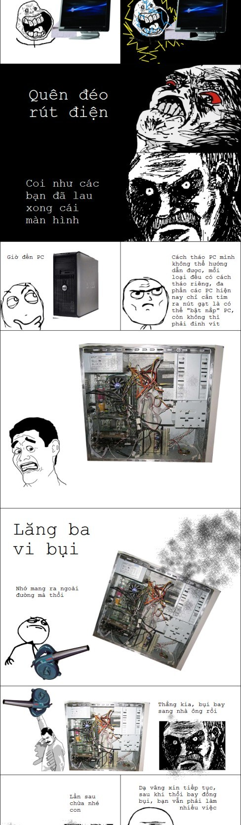 [TUT] Lau dọn máy tính! Đến lúc lau chùi cho "cục cưng" rồi đấy =))