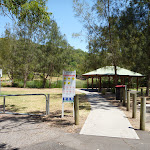 Sheltered picnic tables in Richley Reserve in Blackbutt Reserve (401611)
