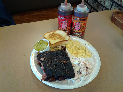 Barbecue Restaurant «Hog Wild Pit BBQ», reviews and photos, 233 S West St, Wichita, KS 67213, USA