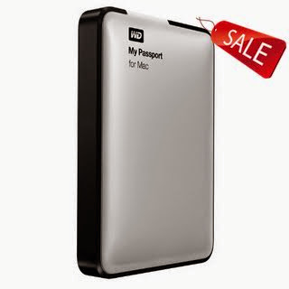 WD My Passport for Mac 2TB Portable External Hard Drive Storage USB 3.0 (WDBZYL0020BSL-NESN)