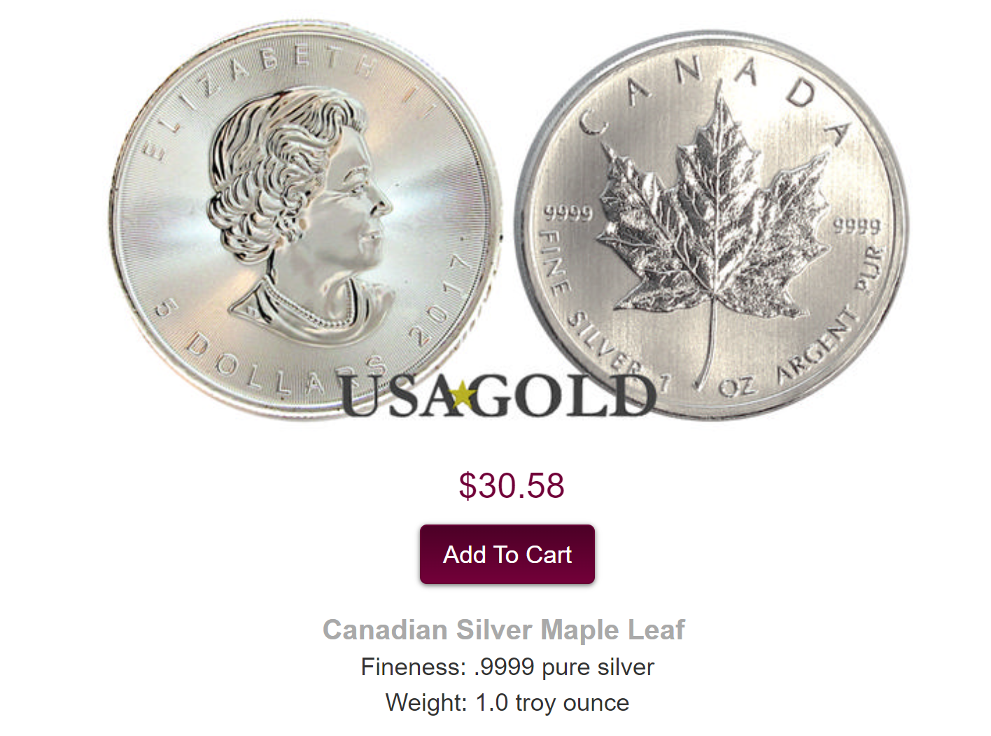 USAGOLD silver