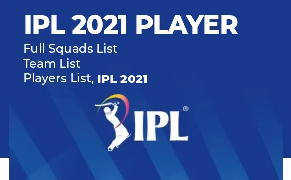 IPL Player List 2021