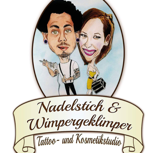 Nadelstich & Wimpergeklimper logo