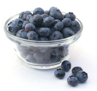 blueberry, makanan otak