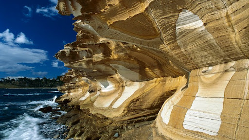 Painted Cliffs, Maria Island National Park, Tasmania, Australia.jpg