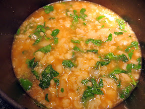 Watercress Cauliflower Soup recipe, Martha Stewart