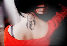 small neck Dreamcatcher Tattoos