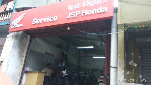 J.S.P Honda, Shop No. 116, #68/2, Thirunarayanaguru Road, Kalathiappa St, Choolai, Chennai, Tamil Nadu 600112, India, Two_Wheeler_Repair_Shop, state TN