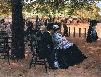 Giuseppe de Nittis - At the racetrack, 1874