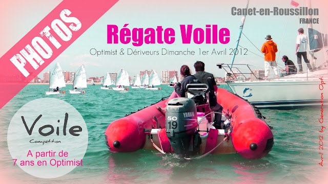 Voile Canet_en_Roussillon Régate Optimist Laser