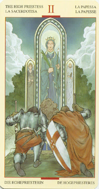 Таро Святого Грааля  (Holy Grail Tarot). Галерея 02-Major-Priestess