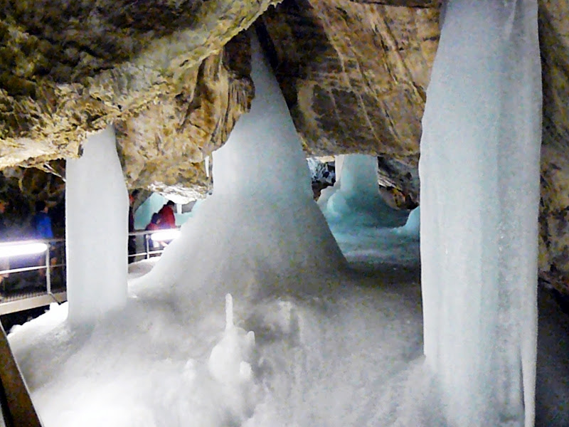 grotta di ghiaccio Demänovska
