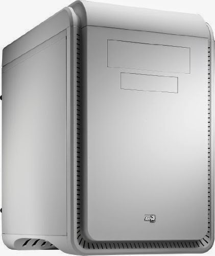  AeroCool MicroATX and Mini-ITX Dead Silence Series Case with Top Removable Dust Filter DS-Cube White