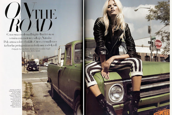 Vogue España, noviembre 2011 - On the Road - Natasha Poly