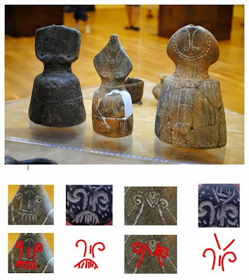 cultura gârla mare - cârna (zuto-brdo în serbia şi orsoia în bulgaria) -  simboluri identice cu cele incizate pe inelul sigilar de la seimeni