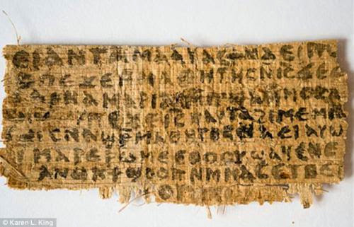 Proof Jesus Was Married Found On Ancient Papyrus