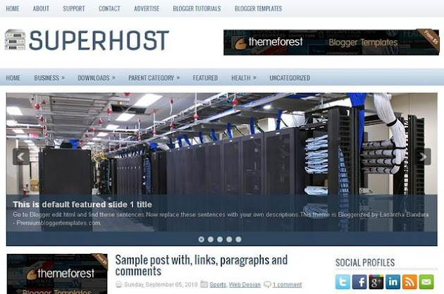 SuperHost Blogger Template SuperHost Blogger Template