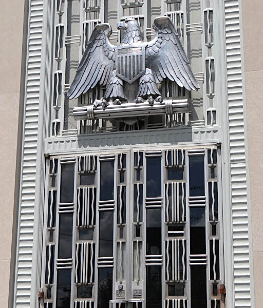 Reidsville, NC Art Deco eagle