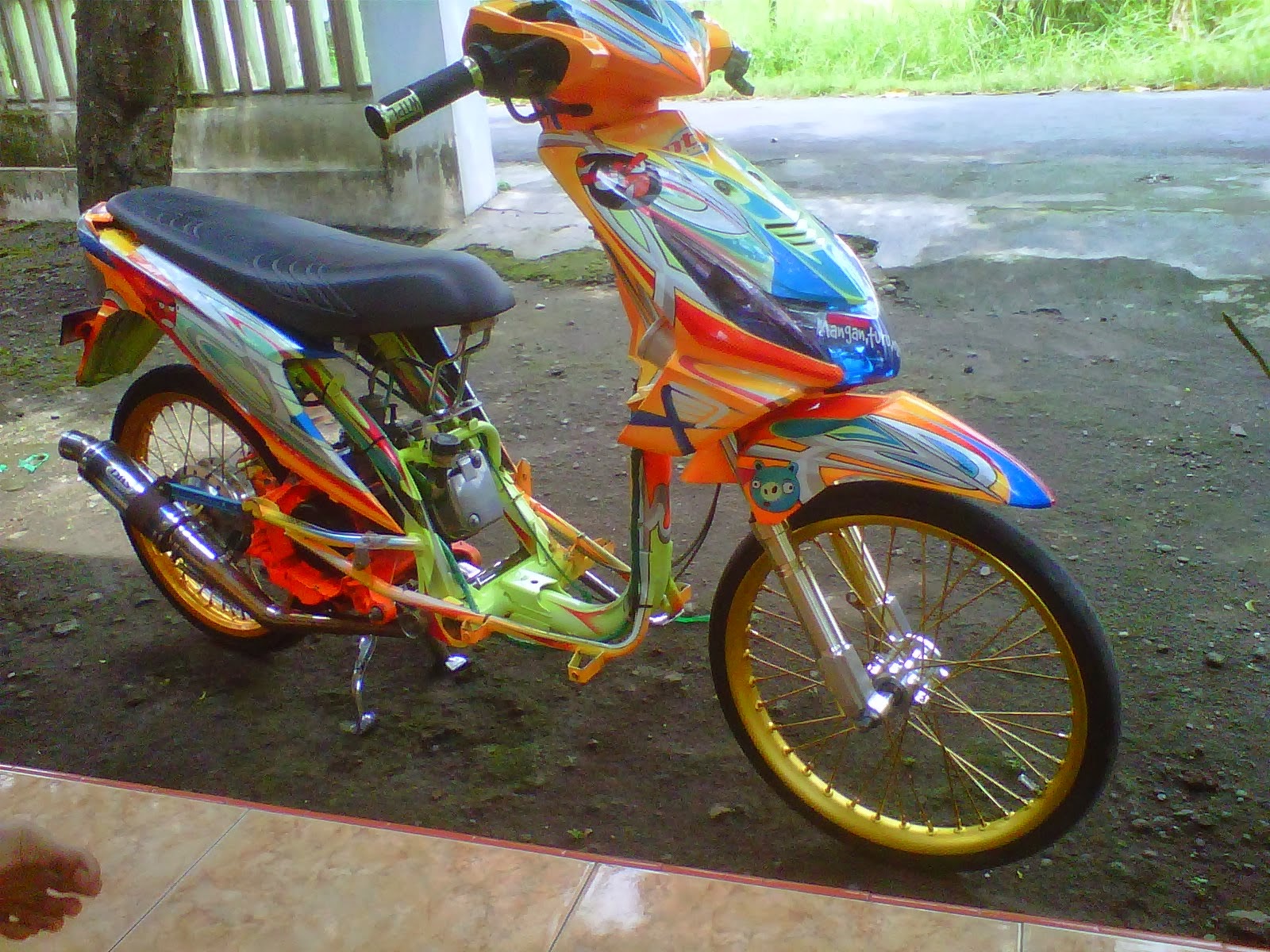 Modifikasi Motor Honda Beat Tahun