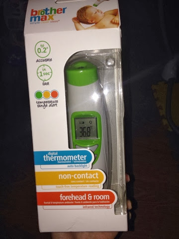 Brother Max Non-Contact Thermometer Review | Mum of a Premature Baby