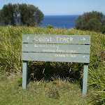 The sign at Burgh Ridge Track (sth) (33413)