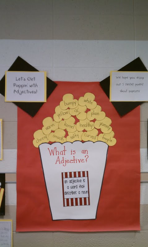 Teaching The Five Senses To First Graders Lawteched Funky First Grade Fun Adjectives 5 Senses Poems