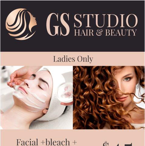 GS Studio Hair and Beauty logo