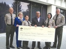 $5000 to LASD running team contribution