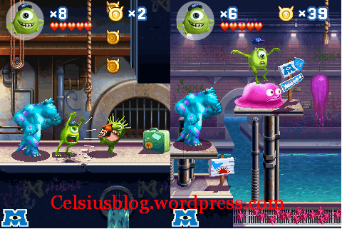 [Game java] Monsters University [By Gameloft]