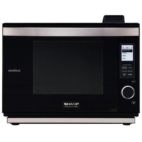 Sharp AX-1200K SuperSteam Multi-Purpose Oven, Black