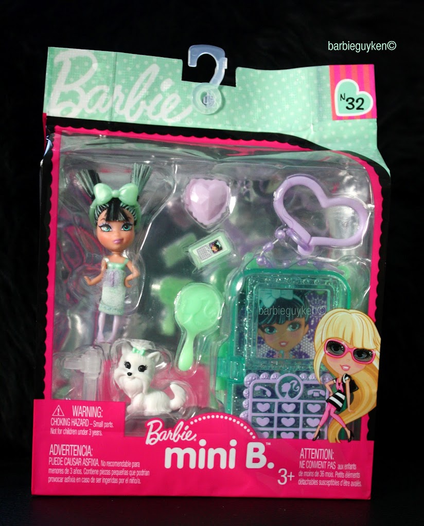 Barbie Mini B. N 32 Fashion Ring Series Collectible Miniature Doll With ...