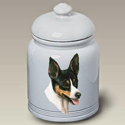  Rat Terrier: Ceramic Treat Jar 10