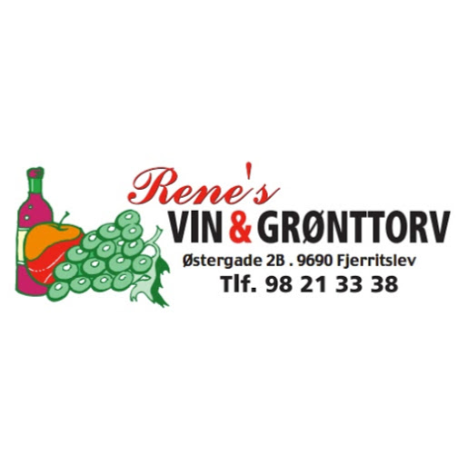 Renés Vin Og Grønttorv logo