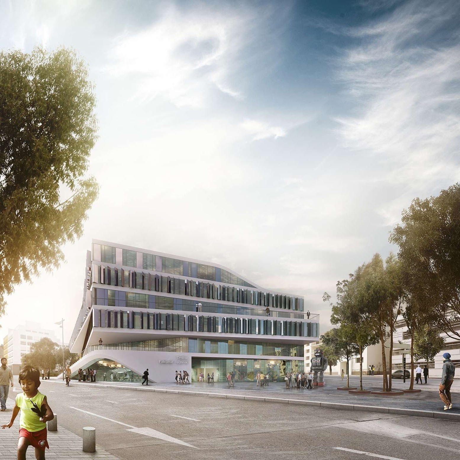 Stoccarda, Germania: [3XN WINS UNIVERSITY BUILDING COMPETITION]