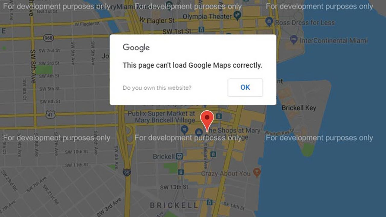 Xây dựng bản đồ chuỗi cửa hàng thông qua việc tích hợp bản đồ nền Google Maps. Tuy nhiên vì là nền tảng free nên thường xảy ra các lỗi như “Trang này không thể tải bản đồ đúng cách” hay “This page can’t load Google Maps correctly”. Đây là lỗi thường gặp nhất