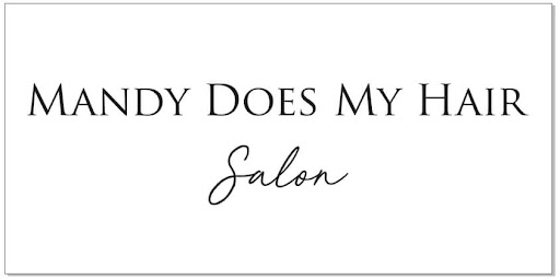 Mandy does my hair salon logo