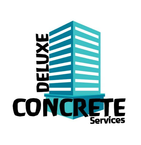 Deluxe concrete logo