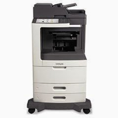  -- MX810de Multifunction Laser Printer, Copy/Fax/Print/Scan